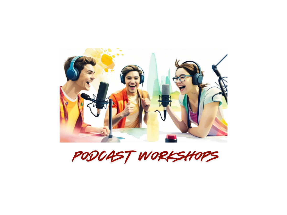 Podcast workshops in Italy